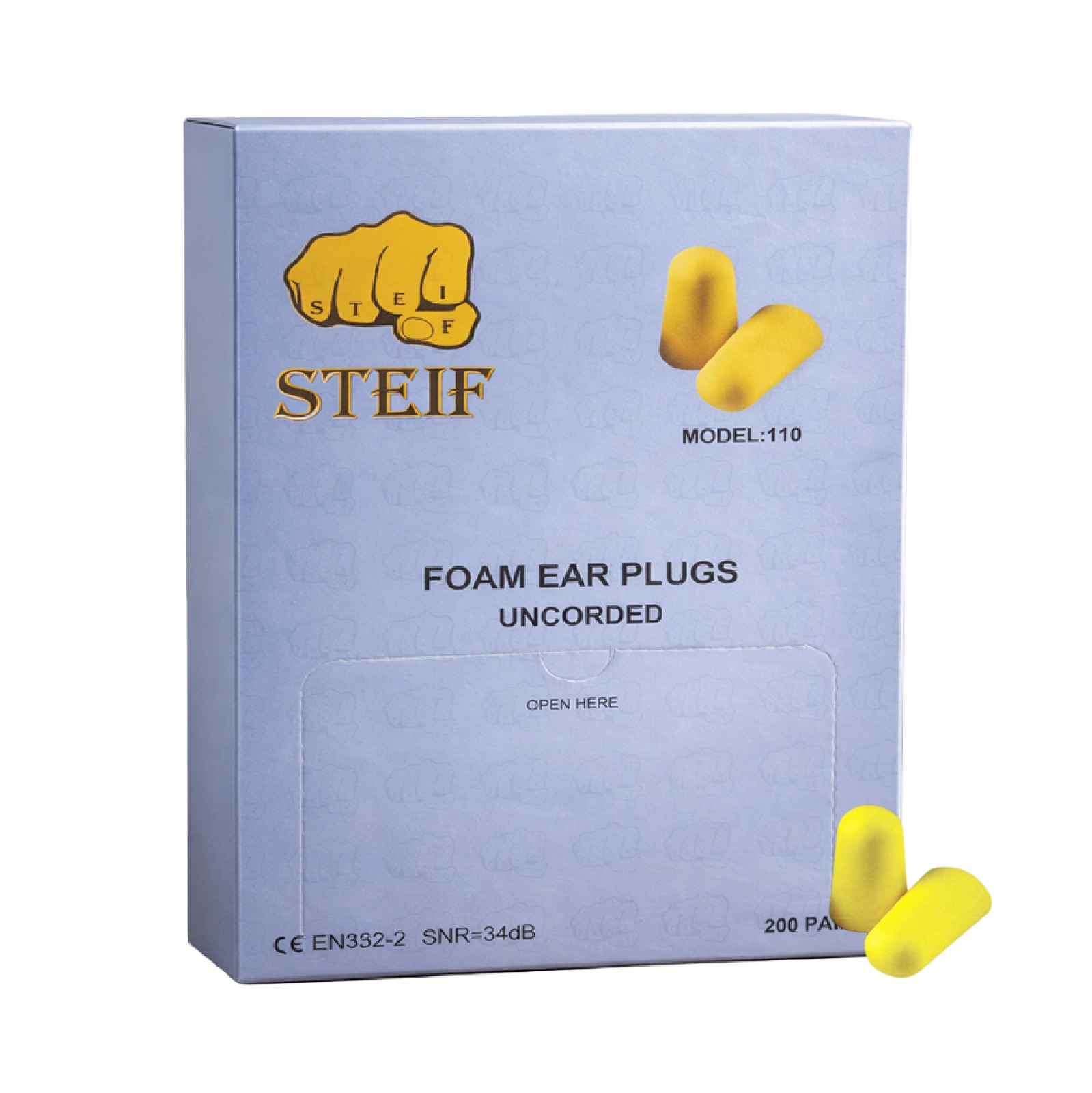 STEIF Foam Earplug 110,Foam Earplug by STEIF