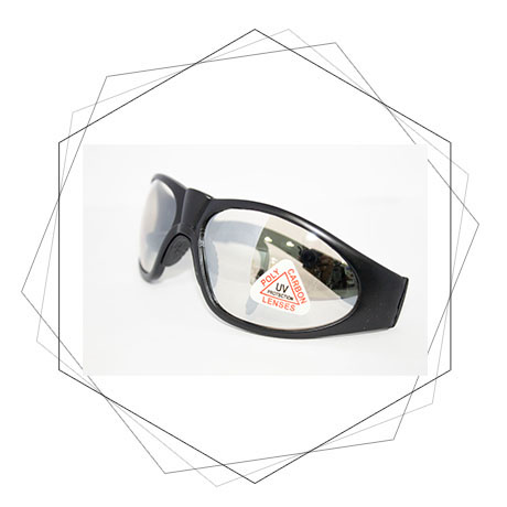 111 Safety Spectacles Anti-Scratch, Non-Slip, UV Protection, Anti-reflective Clear lens