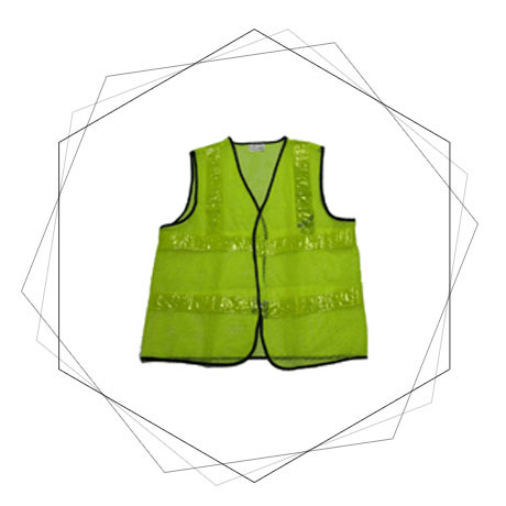  2772 Reflective Vest Yellow With PVC Tape