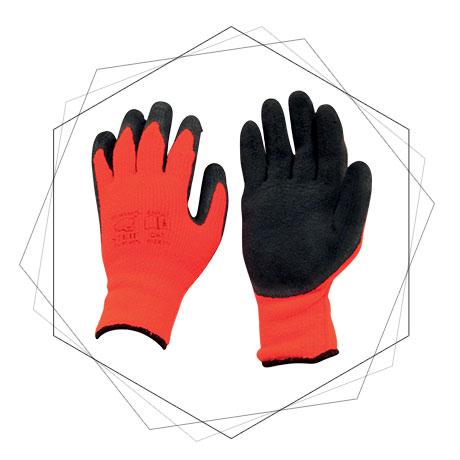  7 Gauge Seamless Acrylic Terry Lining Gloves – ELW1007L