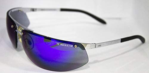 8843 Silver Metal Frame Smoke Lens Safety Spectacles , Dust Eye Protection Glasses UV Protection
