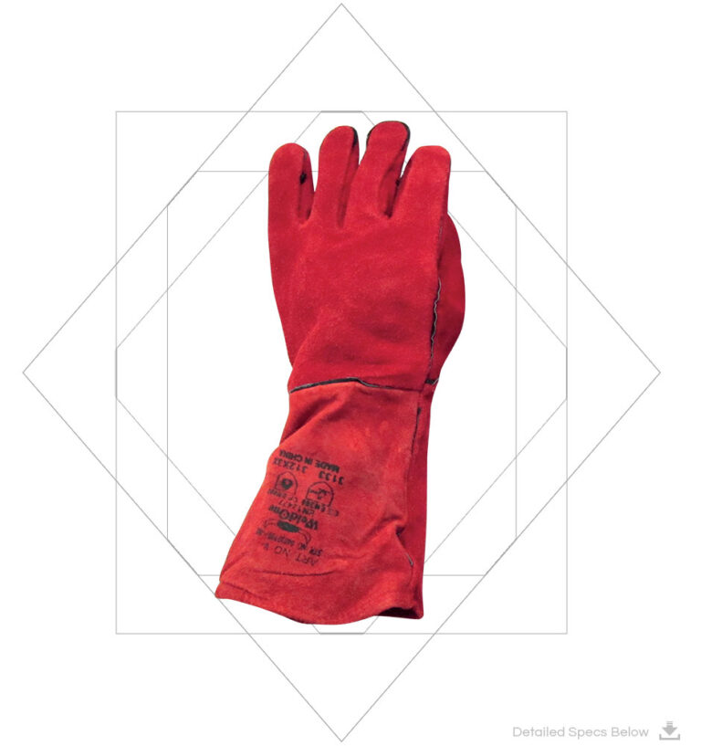 A/B-Grade Cowsplit Welding Gloves -AB GRADE cow split leather safety welding gloves for welders