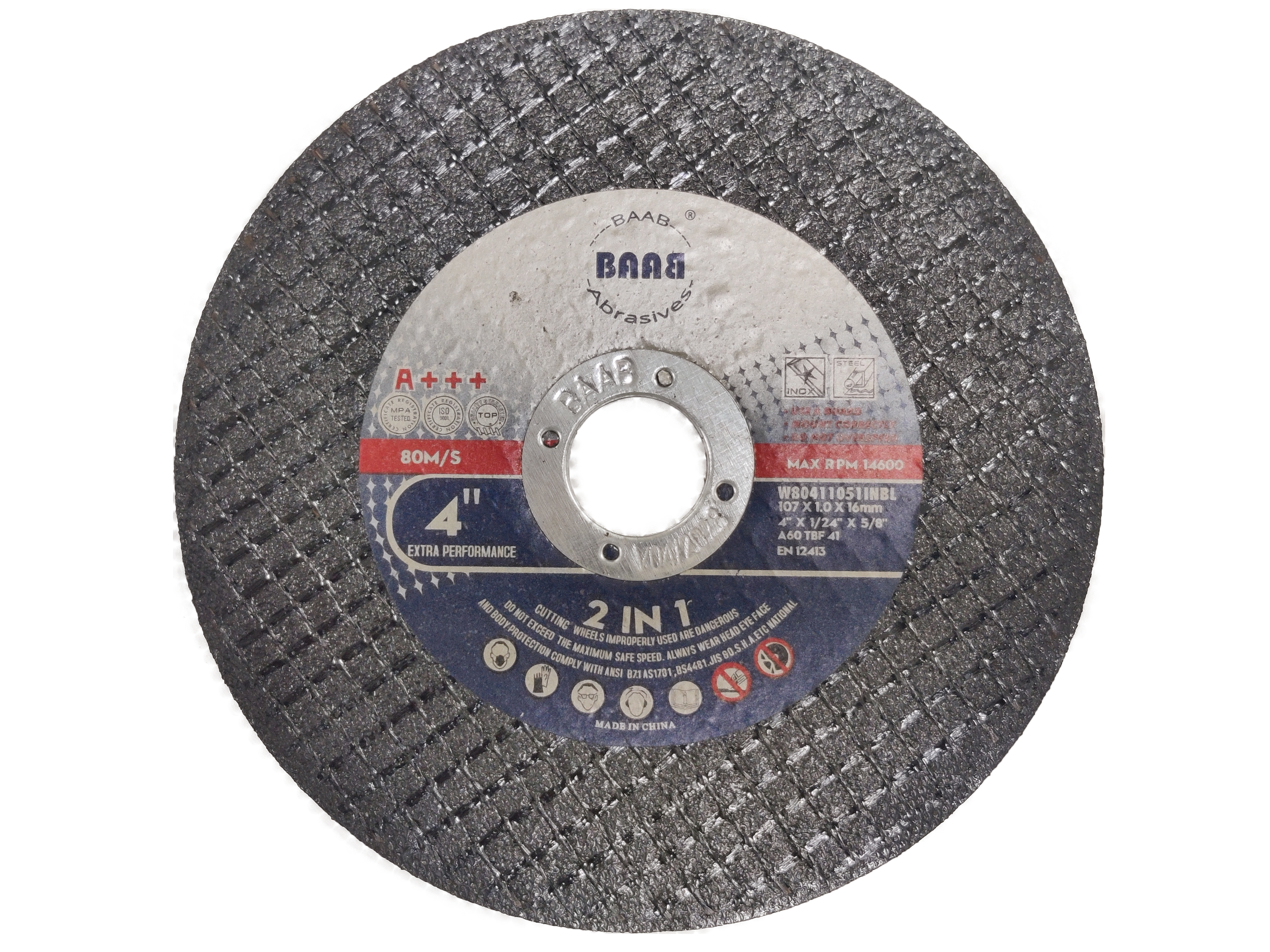  BAAB METAL CUTTING DISC 4 INCH