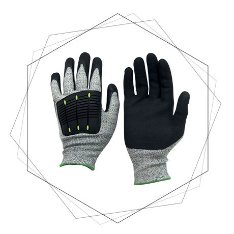  Cut Resistant Dyneema Liner Gloves - Dyneema Cut Resistant Gloves with Double Coated Palm