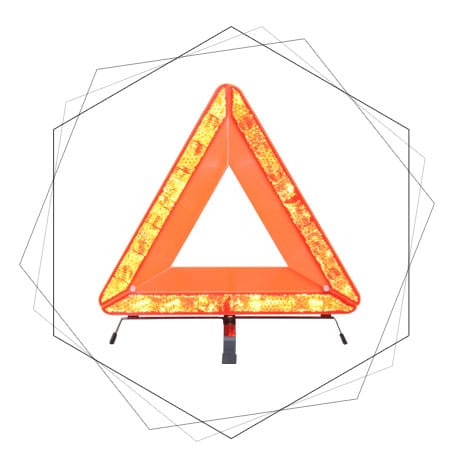 D9-A Warning Triangle-warning triangle,car warning triangle,emergency warning