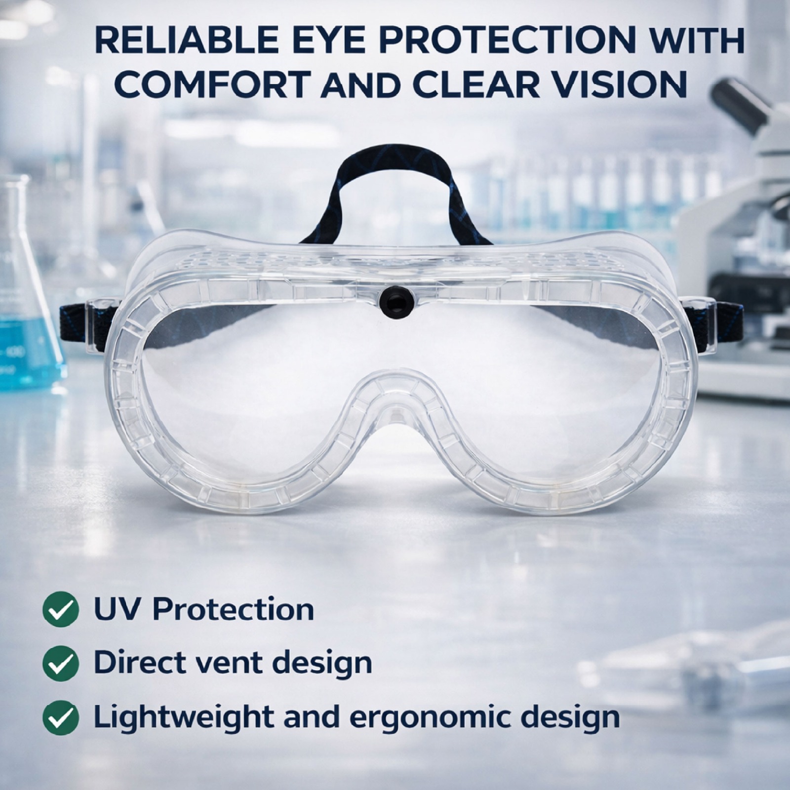 GOGGLES PC LENS DIRECT VENT 212