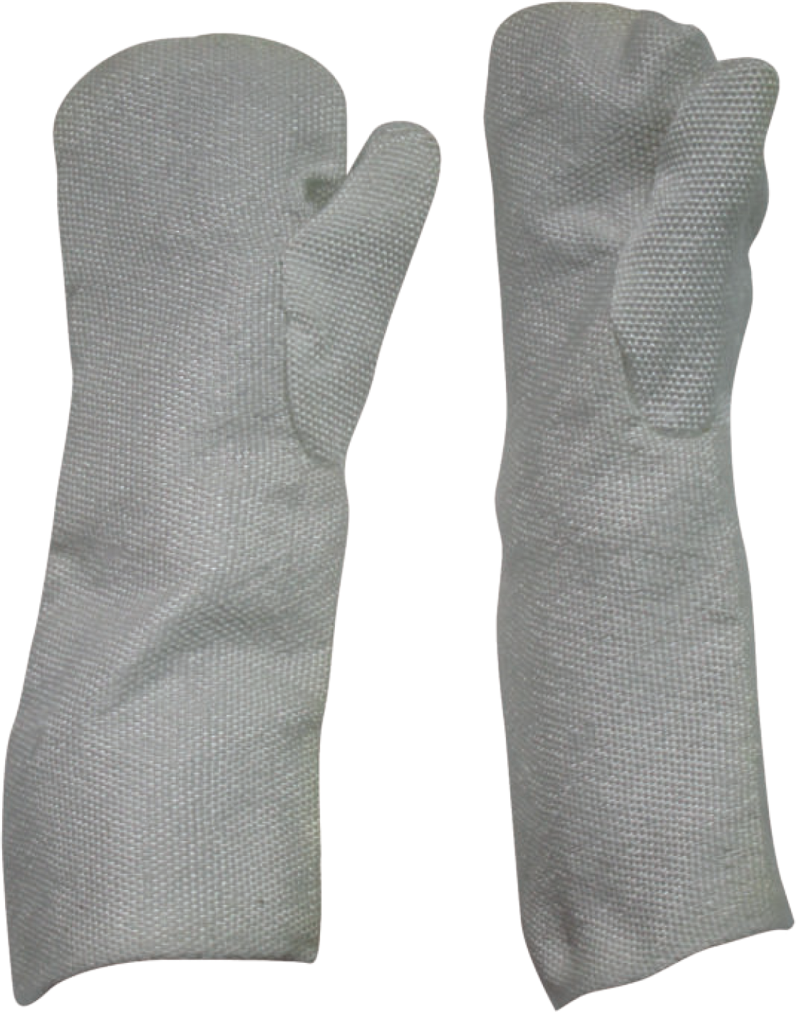 Fibre-Glass Fabric Mitten Gloves- Extreme Temperature Protection Gloves