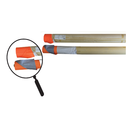  Flame Reatardant PVC Tarpauline - PVC Fire Retardant Tarpaulin (Tripal) Silver-Orange,Silver-Silver,Orange -Orange