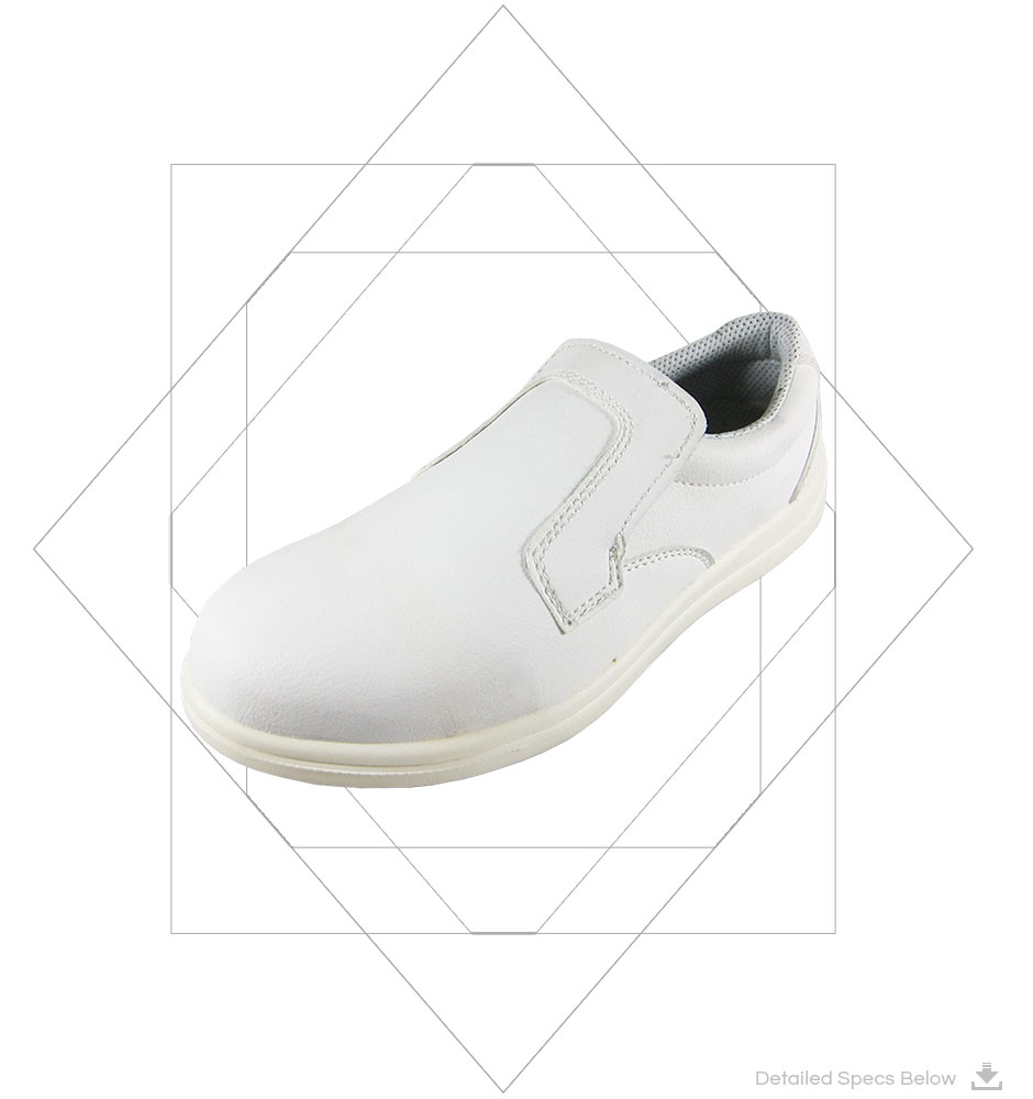  Manager's Safety Shoe Flamingo-resistant to oil and slip, water repellant, Dual density sole, Manager's safety shoe