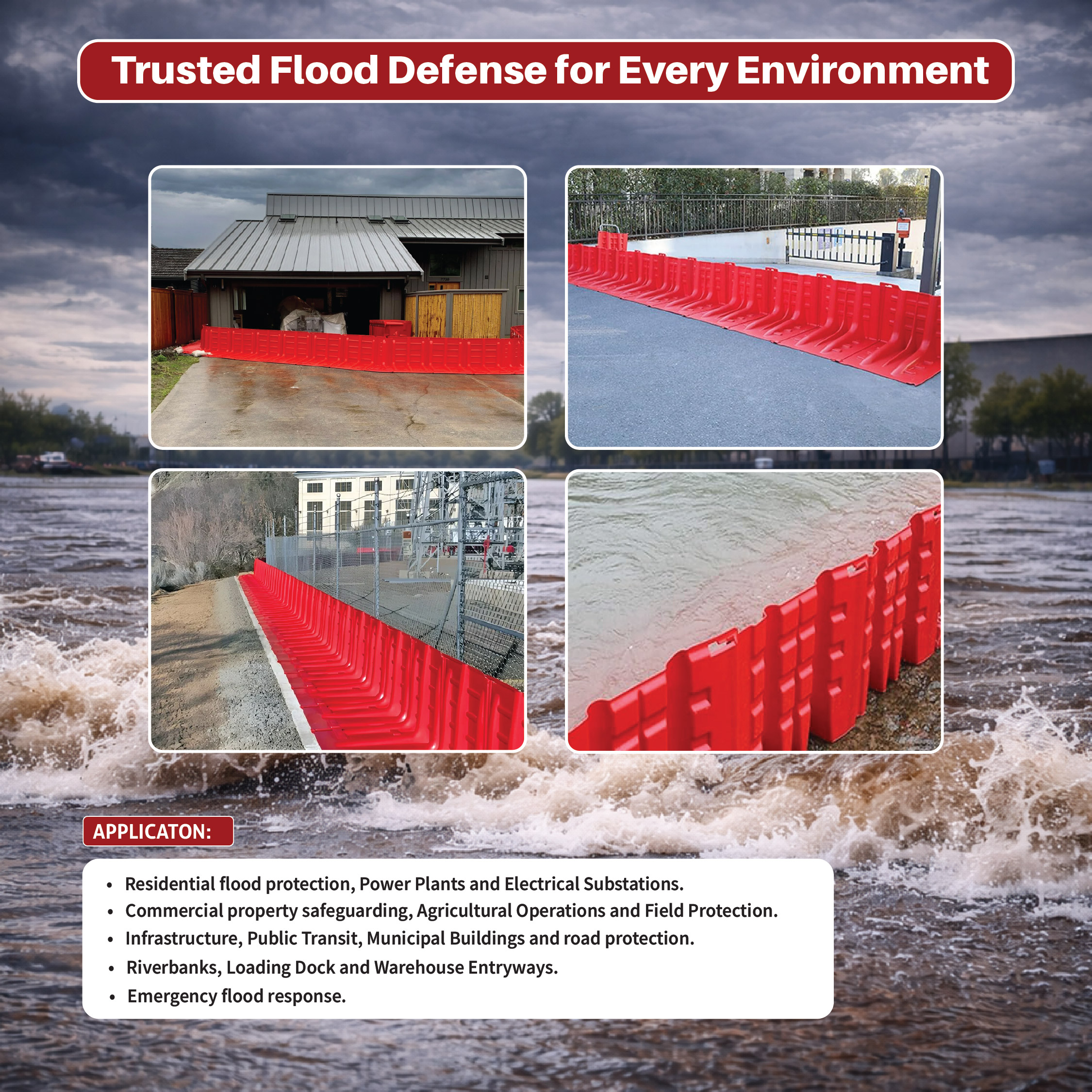 FLOOD PREVENTION BARRIER BOXWALL