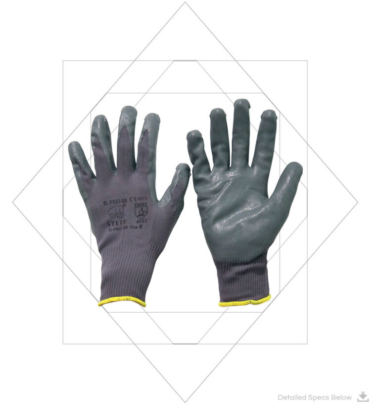 Foam Nitrile Dipped Gloves,Nitrile Cut Resistant Gloves with Foam - Nitrile Coated Cut Resistant Safety Gloves
