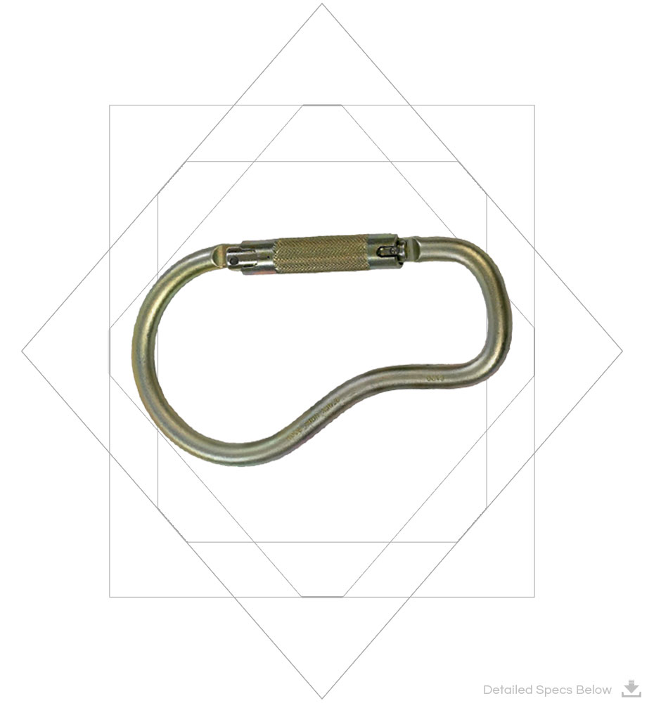 IKV 18 Steel Carabiner Hook