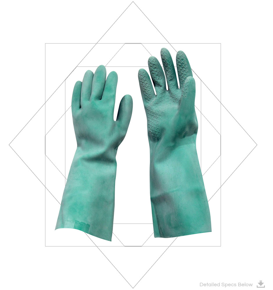 Industrial Pure Latex Gloves,Acid and Alkaline Resistant Industrial Pure Latex Gloves