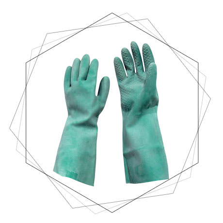  Industrial Pure Latex Gloves,Acid and Alkaline Resistant Industrial Pure Latex Gloves