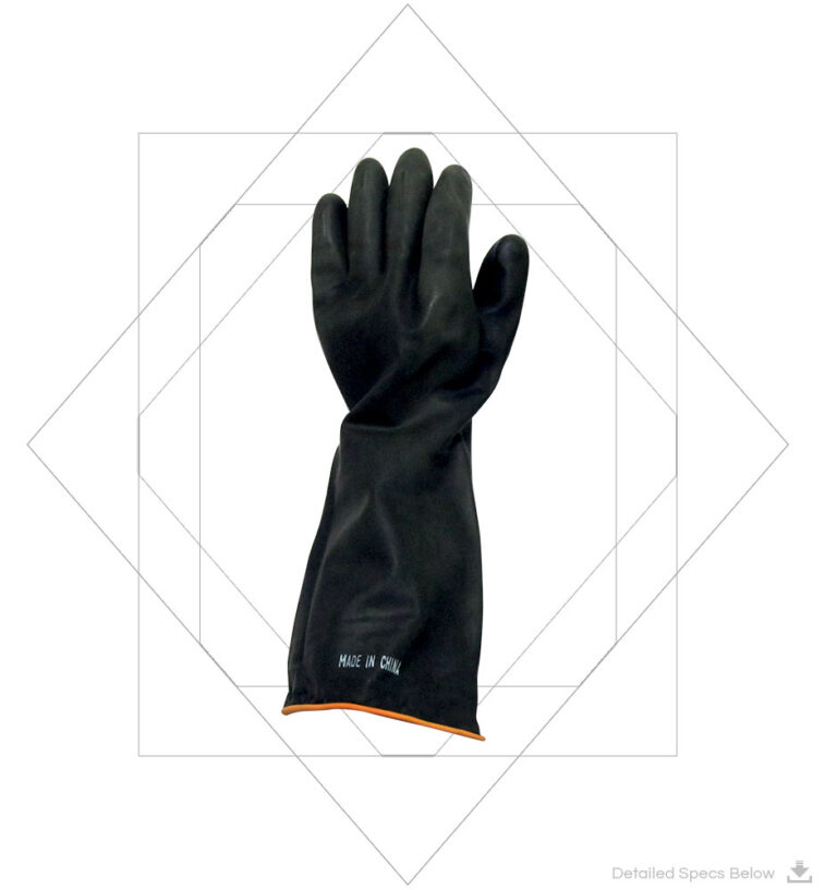 Industrial Rubber Gloves - Heavy Duty Industrial Gloves