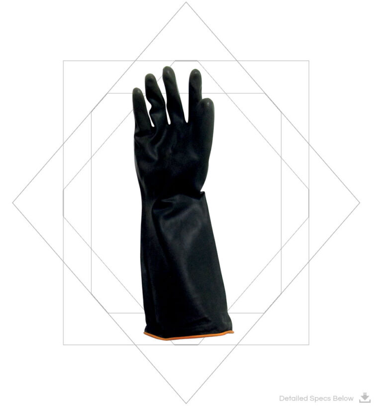 Industrial Rubber Gloves - Heavy Duty Industrial Gloves