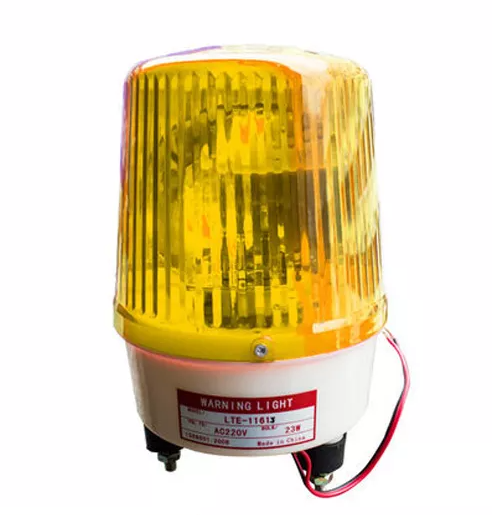  LTE-1161 24V Amber Revolving Light  - LTE-1161 Rotary warning light