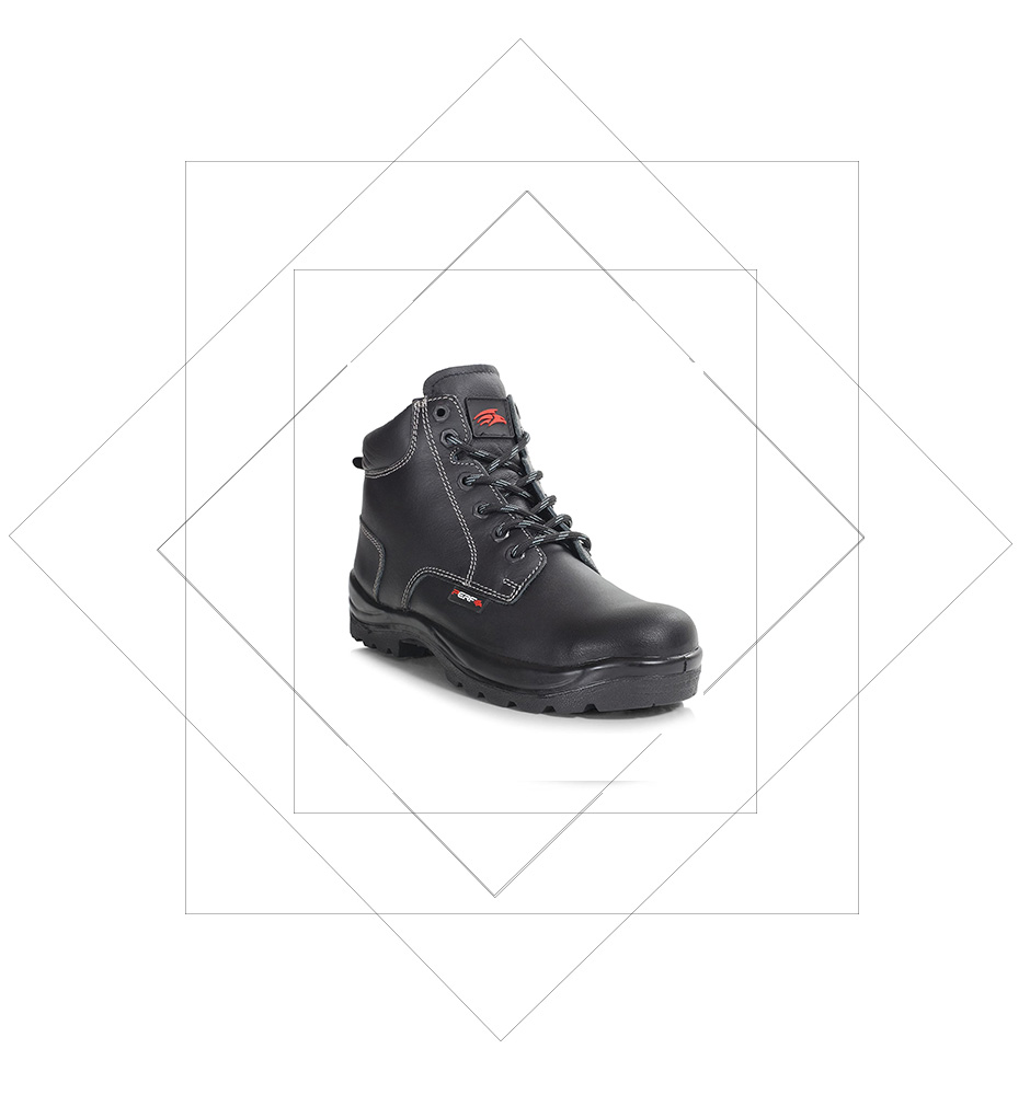 PB10 PERF Derby Boots with DDR Sole-Duel density rubber soling system, Anti-static, Abrasion Resistant, PERF Dery Boots