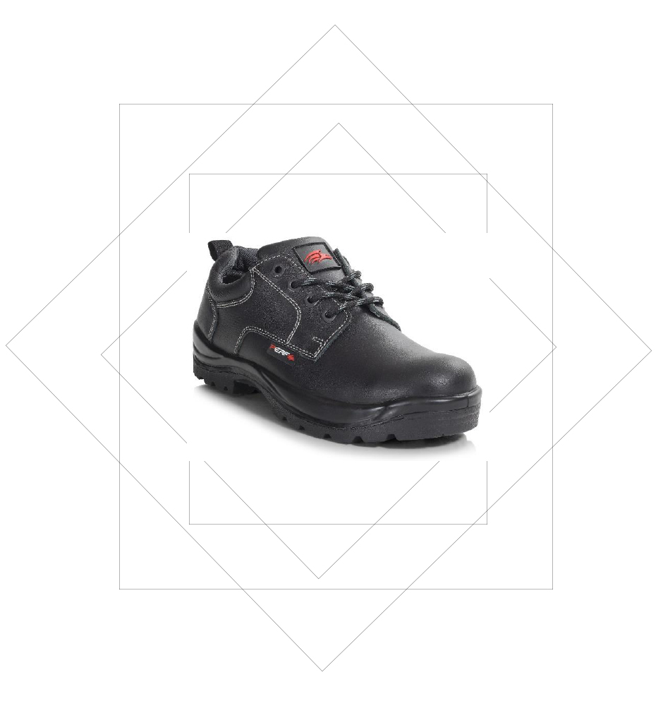 PB16 Perf Gibson Shoes- Anti-static Properties, Shock Absorption, Heat Resistance Rubber Safety Boot