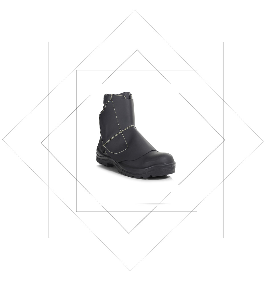 PB26 PERF Foundry Boots With DDR Sole-Flame Resistant, Special Heat Resistant, Anti static safety PERF Boots