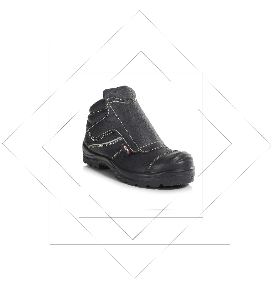 PB94C PERF WELDERS BOOTS W/DDR SOLE -Flame Resistant