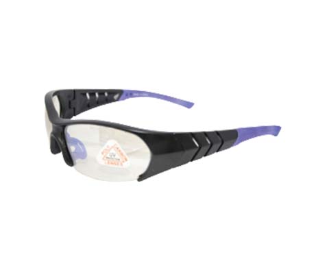  PF524 Black Blue Frame Safety Spectacles Safety work glasses UV protection, Dust eye protection spectacles