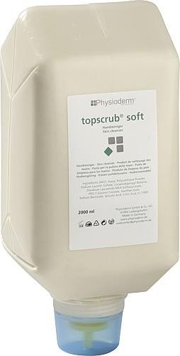 Physioderm Topscrub Soft 2000ML (Heavy Dirt), absence of scent and solvent.