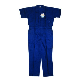 Poly Cotton Coverall Short Sleeve - TC Coverall SS, Industrial Short-Sleeve Coverall