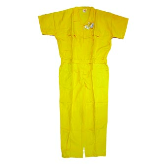 Poly Cotton Coverall Short Sleeve - TC Coverall SS, Industrial Short-Sleeve Coverall