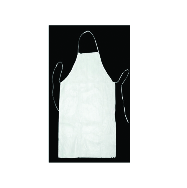  P.P. Non-Woven Apron With Polyethene Coated- Durable and breathable safety apron