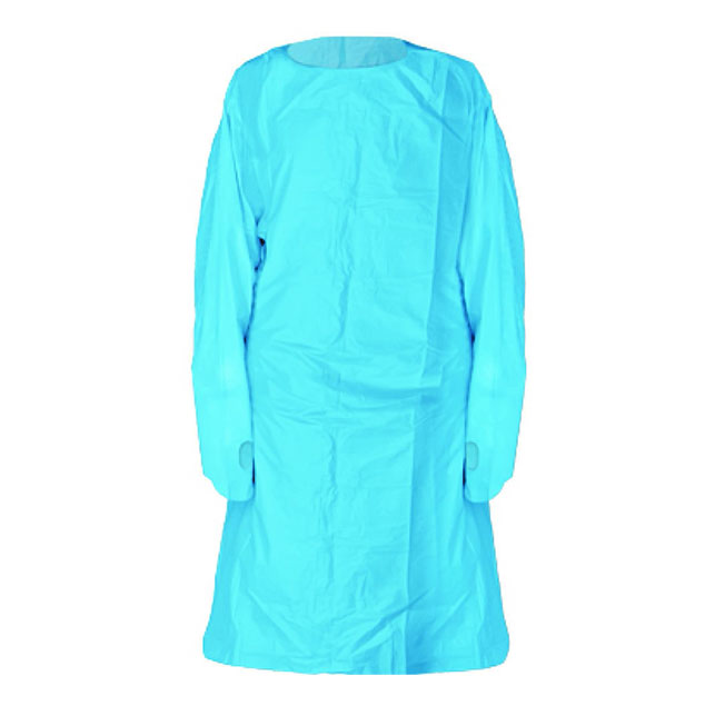  P.P. Non-Woven Non-sterile  single-use Blue Isolation Gown