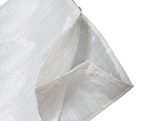  PP (Polypropylene) Woven Bags with Liner - PP Woven Bag with PE Lining White