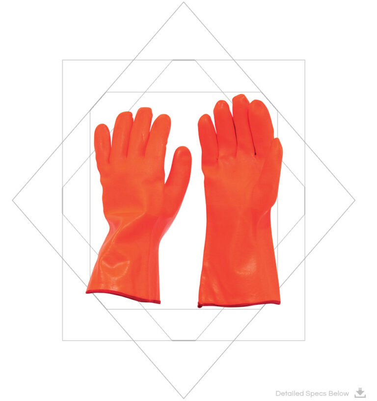 PVC Gloves With Washable Lining