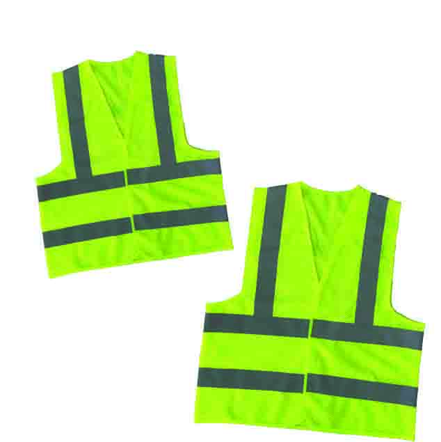  QBA-002 Brookfield Reflective Anti Static Vest Yellow, Orange