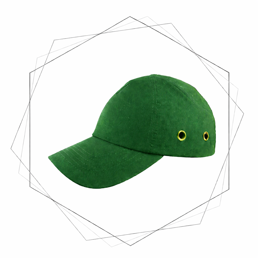 Riancy Bump Cap - Safety Bump Caps  Green