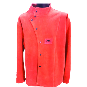  Rust Color Welder's Jacket - Welding Jacket