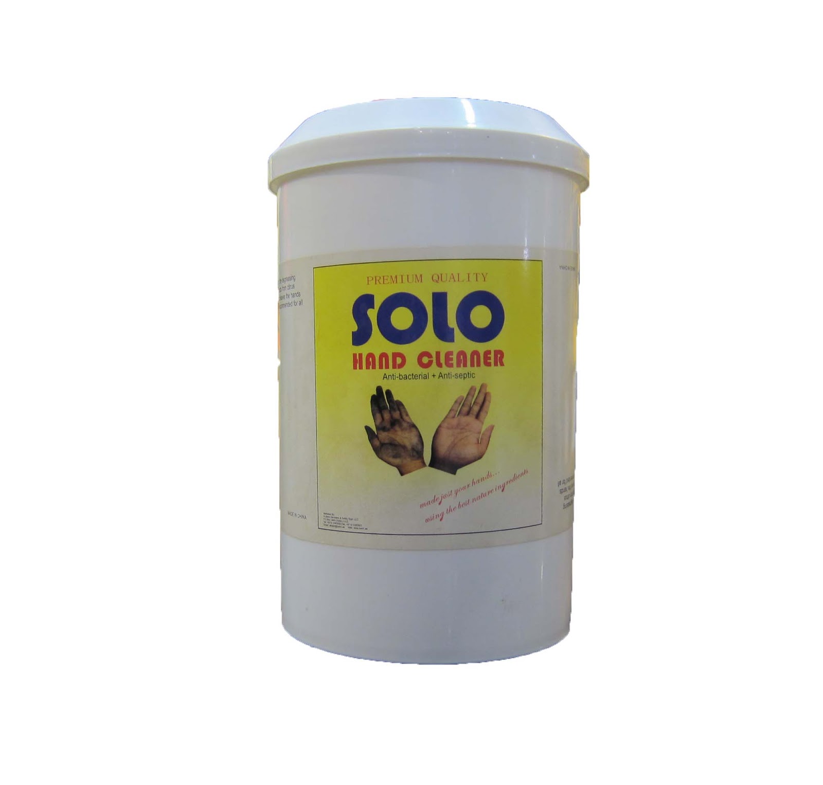  Solo Hand Cleaner - SOLO - ALCOHOL HAND GEL SANITISER