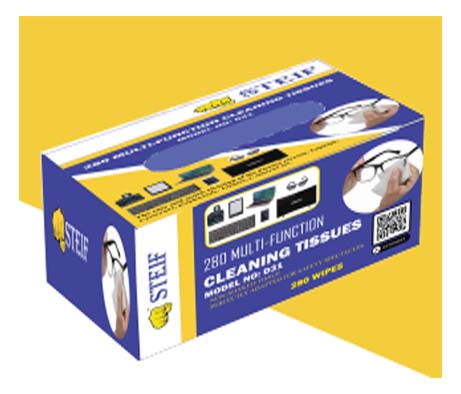  STEIF D31 MULTI FUNCTION CLEANING TISSUES