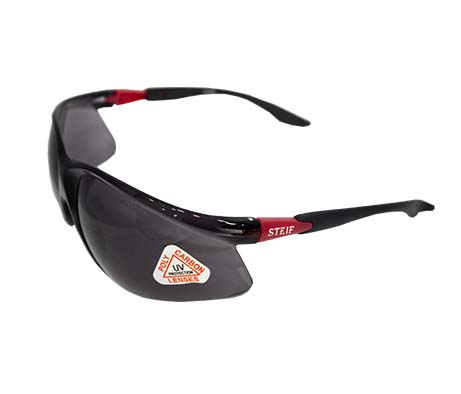  TF005 Red Hinge Safety Spectacles-antifog