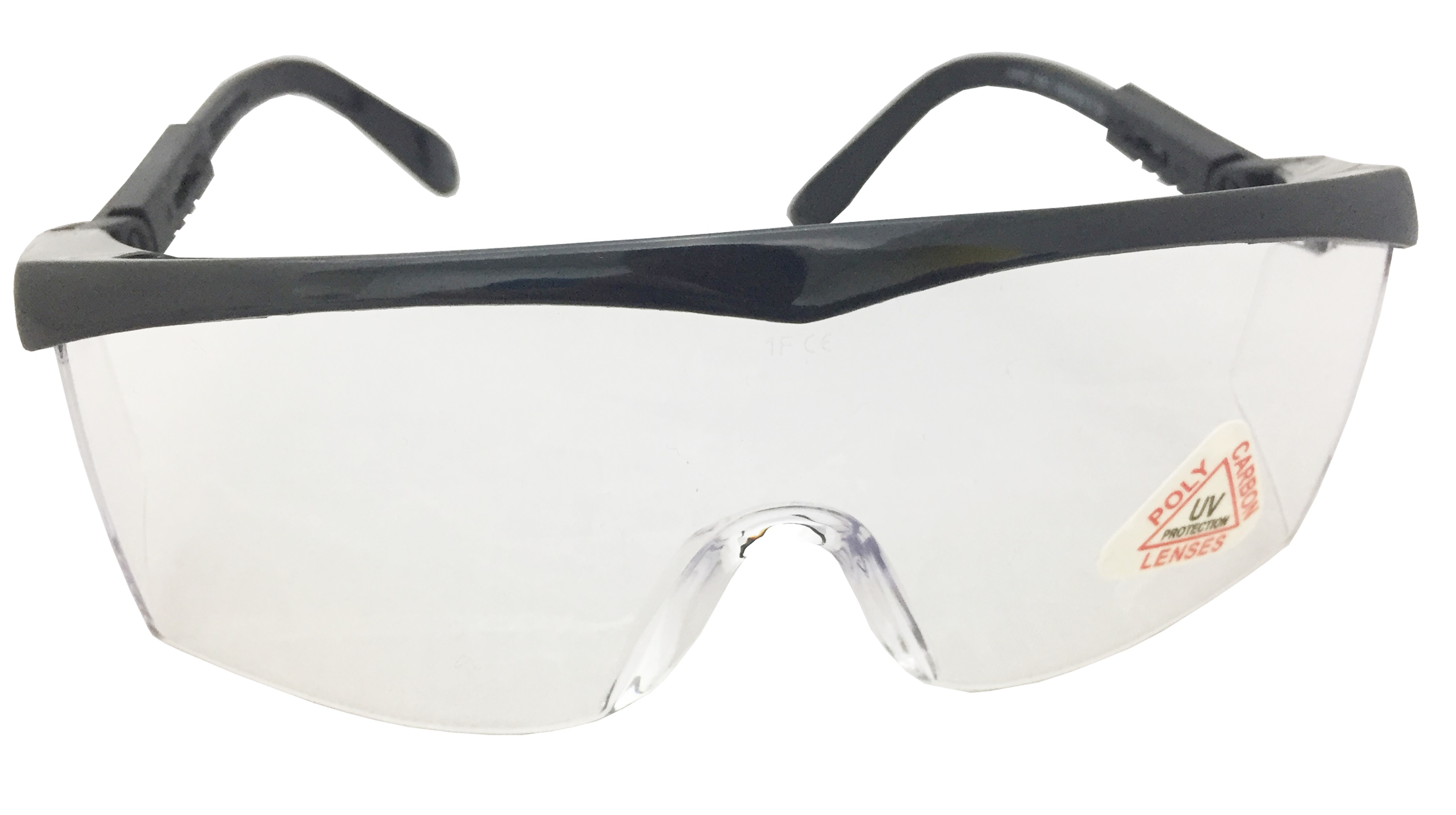 TF007 Black Frame Safety Spectacles