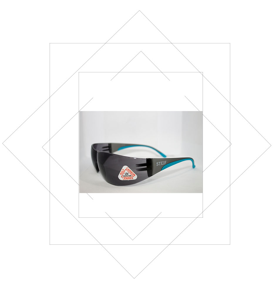 TF122 Rubber Frame Safety Spectacles-UV Protection Spectacles