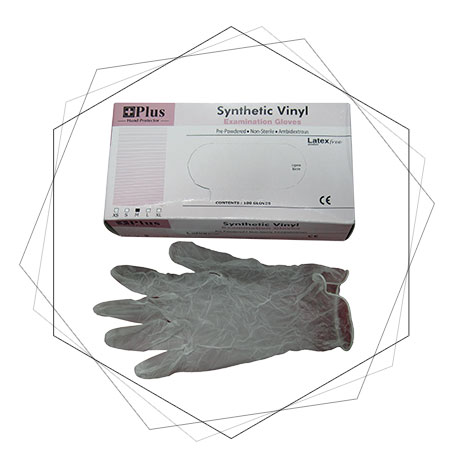 Vinyl Examination Gloves