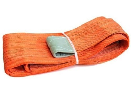  Webbing sling Orange Flat lifting eye, Heavy duty lifting sling Safety Factor 7-1-Fall protection Webbing Sling Flat Belt