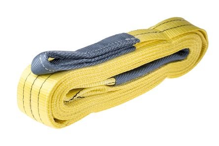  Webbing Sling Safety Factor 6-1 -Webbing Slings, Lifting Slings  2 Inch Yellow