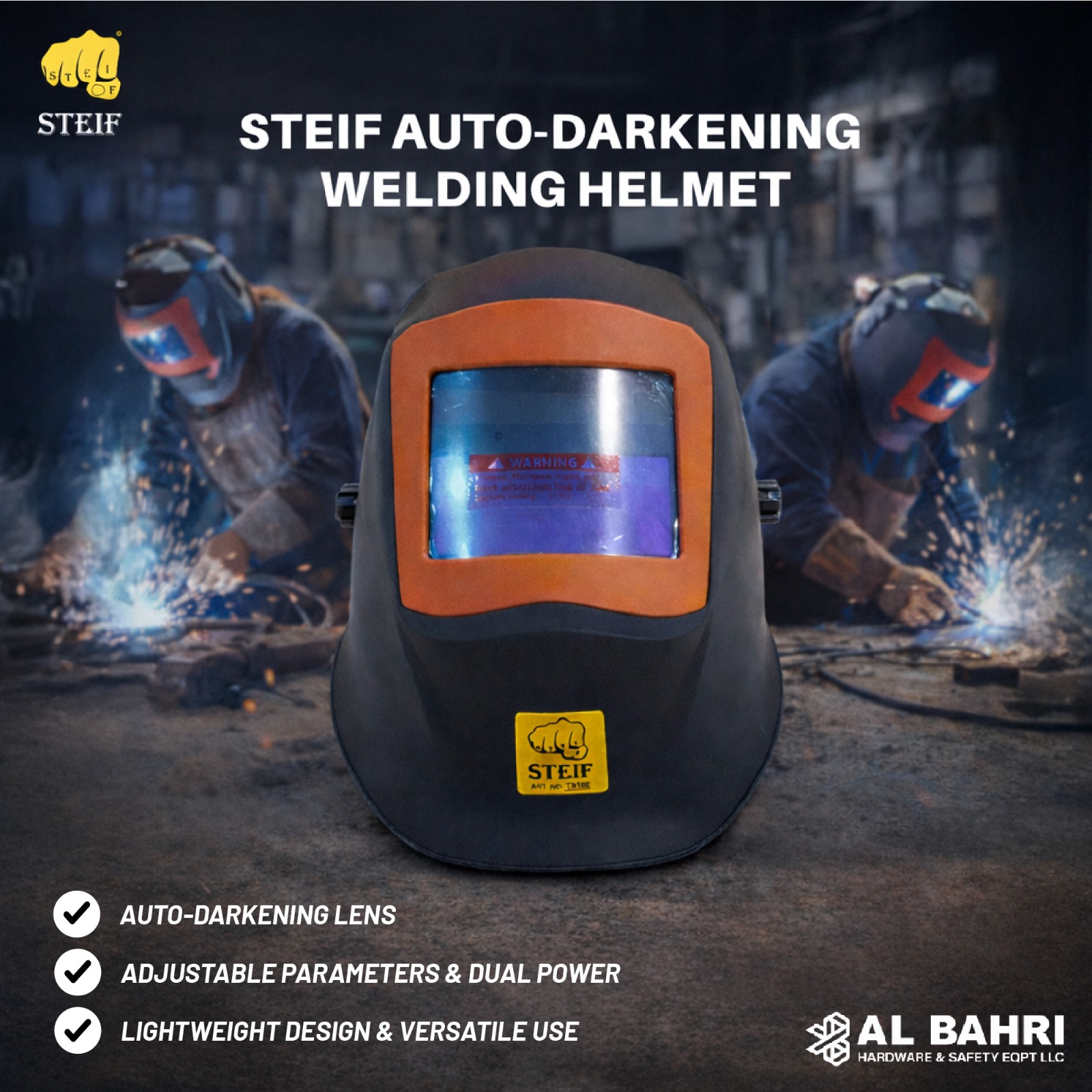 Welding Helmet (Auto Darkening) - Auto Darkening Welding Helmet