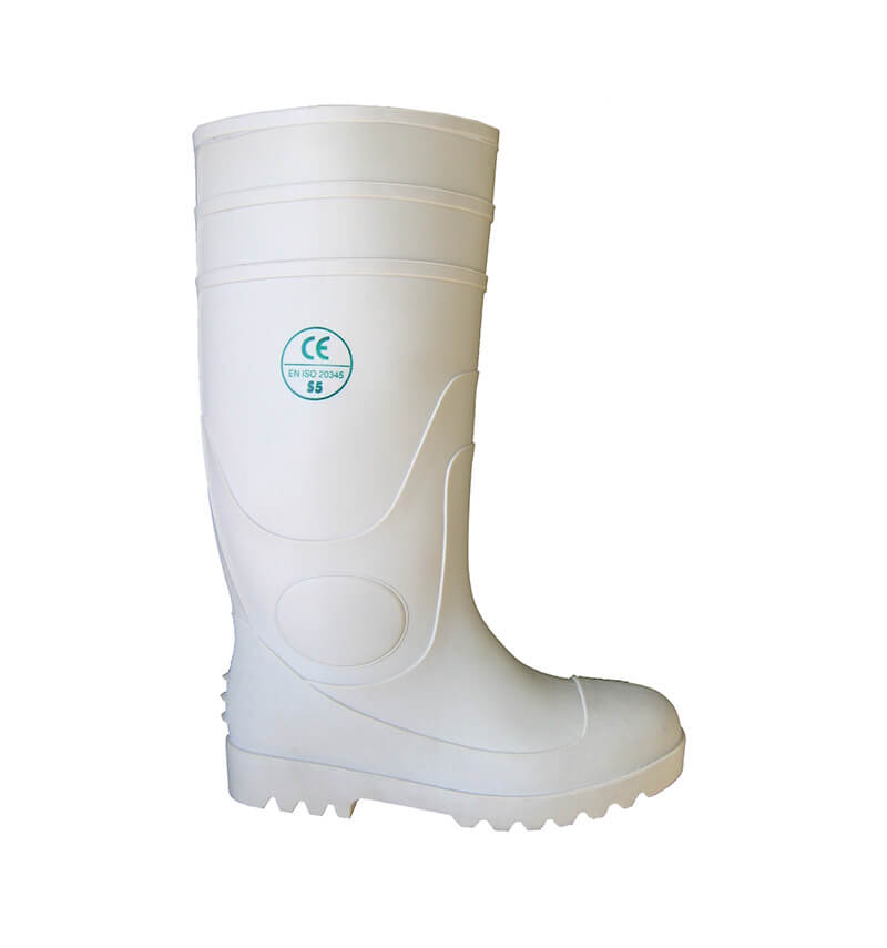Safety Shoes White Oxford Lyle Sf-9-03 PVC Food Boots