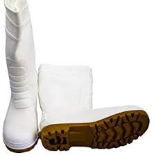 WELLINGTON BOOTS WHITE ST.CAP/SOLE-Comfort and slip resistant